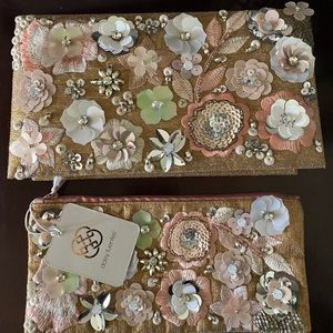 Jewelry Box & Zipper Pouch Set